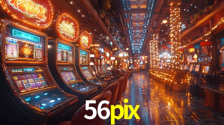 56pix: Jogos de Caça-Níqueis-Altas Recompensas, Roleta-Velocidade, Blackjack-Desafios Máximos